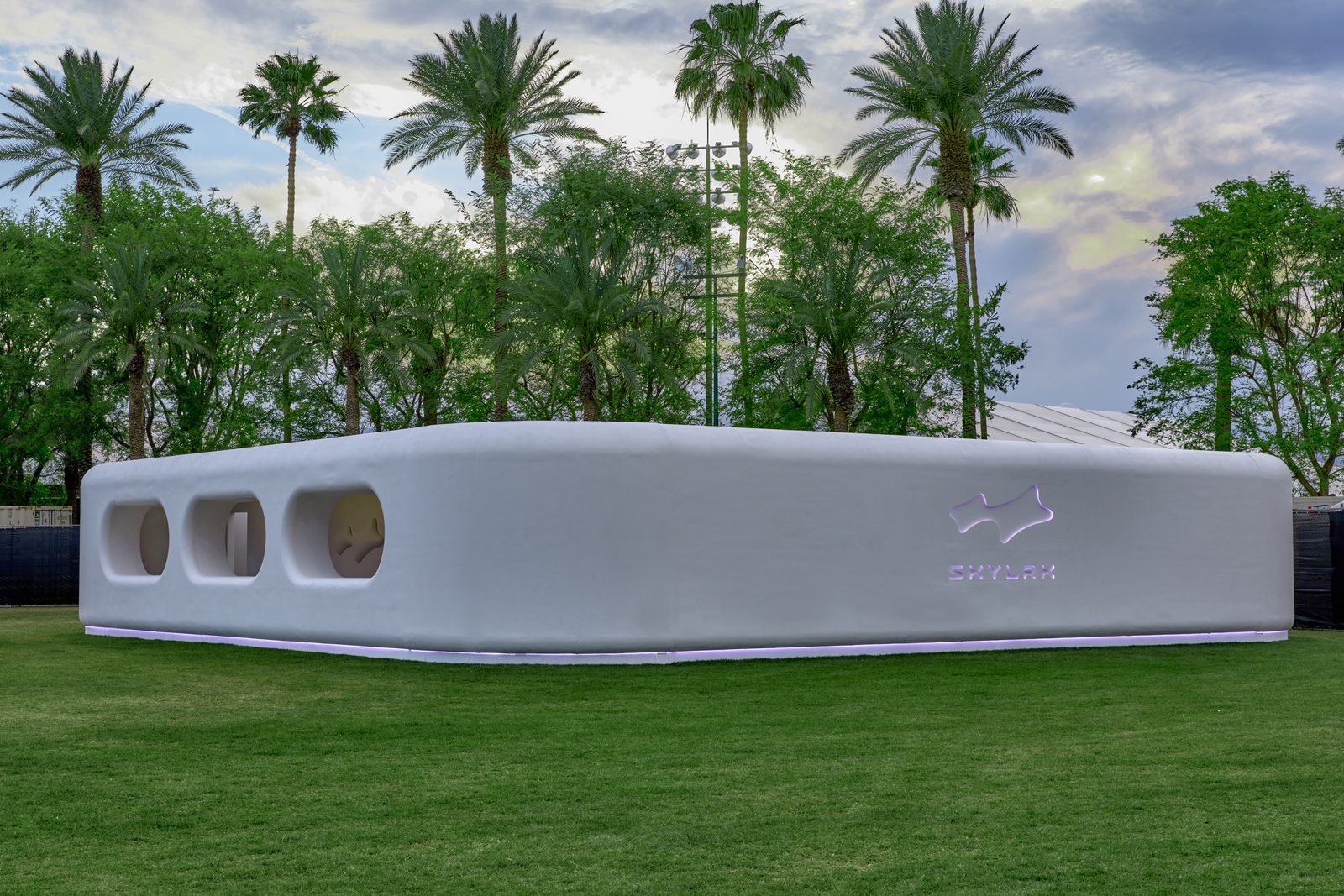 Skylrk and Justin Bieber activation at Coachella